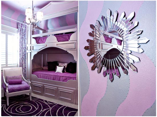 Radiant Orchid Child Bedroom