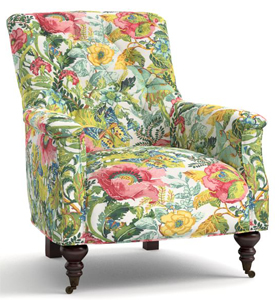 Floral Armchair from Pottery Barn