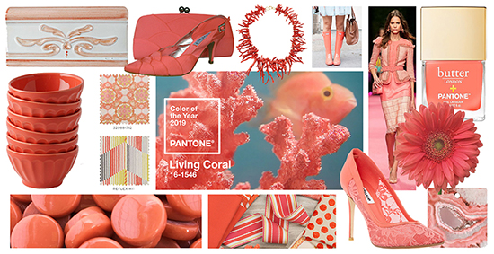 pantone coty 2019 living coral collage blog size